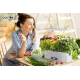 Кашпо Cactus GARDEN 3.0л черный (CS-LEDPOT-06)