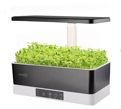 Кашпо Cactus GARDEN 3.0л черный (CS-LEDPOT-11)