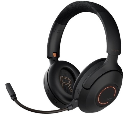 Гарнитура мониторные Creative Zen Hybrid Pro 1.2м черный беспроводные bluetooth оголовье (51EF1040AA000)