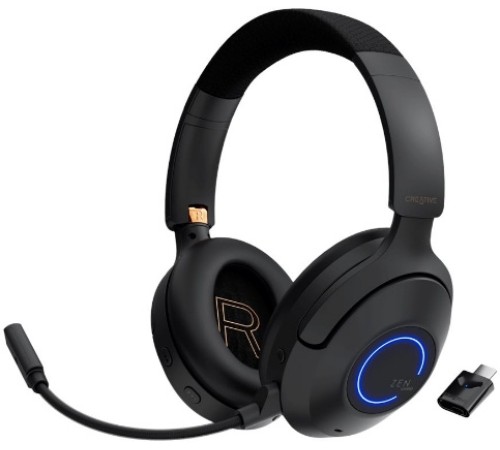 Гарнитура мониторные Creative Zen Hybrid Pro CLASSIC 1.2м черный беспроводные bluetooth оголовье (51EF1040AA001) Гарнитура мониторные Creative Zen Hybrid Pro CLASSIC 1.2м черный беспроводные bluetooth оголовье (51EF1040AA001)