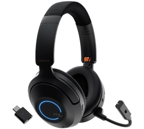 Гарнитура мониторные Creative Zen Hybrid Pro CLASSIC 1.2м черный беспроводные bluetooth оголовье (51EF1040AA001) Гарнитура мониторные Creative Zen Hybrid Pro CLASSIC 1.2м черный беспроводные bluetooth оголовье (51EF1040AA001)