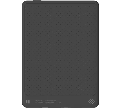Электронная книга Digma A6 6" E-Ink Carta 758x1024 600MHz 1Gb/4Gb/SD/microSDHC/подсветка дисплея темно-серый Электронная книга Digma A6 6" E-Ink Carta 758x1024 600MHz 1Gb/4Gb/SD/microSDHC/подсветка дисплея темно-серый