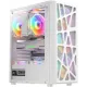 Корпус Formula MANA белый без БП ATX 4x120mm 1xUSB2.0 1xUSB3.0 1xUSB3.1 audio bott PSU