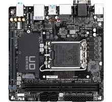 Материнская плата Gigabyte H610I Soc-1700 Intel H610 2xDDR5 mini-ITX AC`97 8ch(7.1) GbLAN+VGA+HDMI+DP