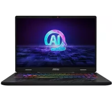 Ноутбук MSI Pulse 16 AI C1VGKG-018RU Core Ultra 7 155H 16Gb SSD1Tb NVIDIA GeForce RTX4070 8Gb 16" IPS QHD+ (2560x1600) Windows 11 black WiFi BT Cam (9S7-15P311-018)