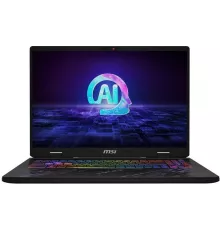 Ноутбук MSI Pulse 16 AI C1VGKG-018RU Core Ultra 7 155H 16Gb SSD1Tb NVIDIA GeForce RTX4070 8Gb 16" IPS QHD+ (2560x1600) Windows 11 black WiFi BT Cam (9S7-15P311-018)
