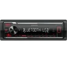 Автомагнитола Kenwood KMM-BT209 1DIN 4x50Вт v4.2 USB 2.0 AUX 1 RDS