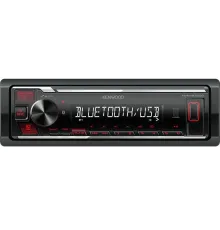 Автомагнитола Kenwood KMM-BT209 1DIN 4x50Вт v4.2 USB 2.0 AUX 1 RDS