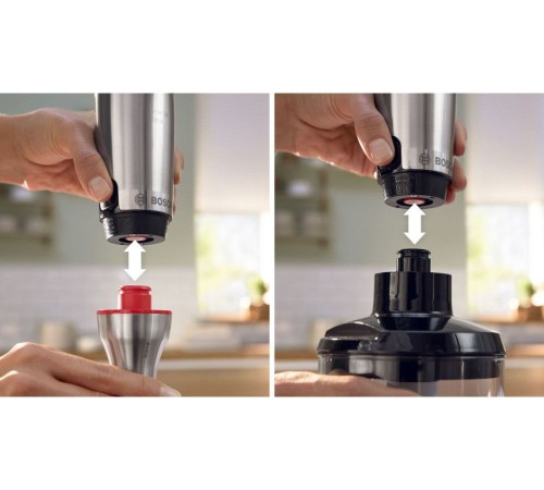 Блендер погружной Bosch MSM6M821 1200Вт нержавеющая сталь/черный
