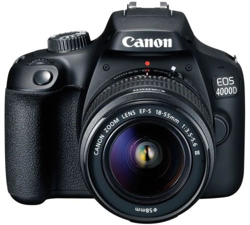 Зеркальный Фотоаппарат Canon EOS 4000D KIT черный 18Mpix 18-55mm f/3.5-5.6 2.7" 1080p SDXC Li-ion (с объективом) Зеркальный Фотоаппарат Canon EOS 4000D KIT черный 18Mpix 18-55mm f/3.5-5.6 2.7" 1080p SDXC Li-ion (с объективом)