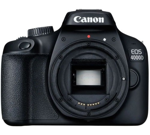 Зеркальный Фотоаппарат Canon EOS 4000D KIT черный 18Mpix 18-55mm f/3.5-5.6 2.7" 1080p SDXC Li-ion (с объективом) Зеркальный Фотоаппарат Canon EOS 4000D KIT черный 18Mpix 18-55mm f/3.5-5.6 2.7" 1080p SDXC Li-ion (с объективом)