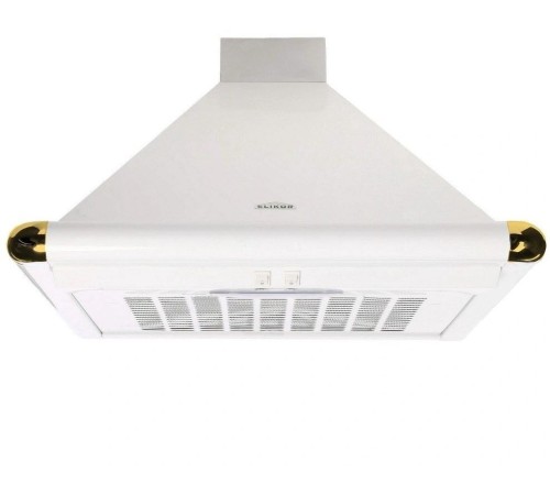 Вытяжка каминная Elikor Сатурн 60П-180-В1Л белый/золотистый управление: кнопочное (1 мотор)