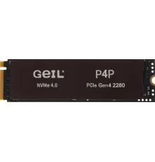Накопитель SSD Geil PCIe 4.0 x4 1TB P4PDC23C1TBA P4P M.2 2280 0.47 DWPD