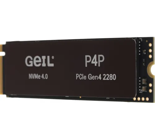 Накопитель SSD Geil PCIe 4.0 x4 1TB P4PDC23C1TBA P4P M.2 2280 0.47 DWPD Накопитель SSD Geil PCIe 4.0 x4 1TB P4PDC23C1TBA P4P M.2 2280 0.47 DWPD
