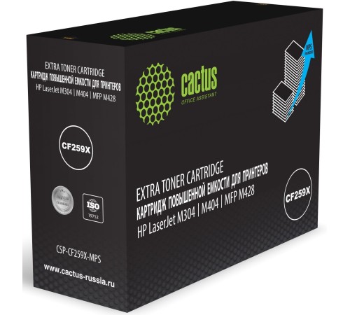 Картридж лазерный Cactus CSP-CF259X-MPS CF259X черный (15000стр.) для HP LJ M304/M404/MFP M428 (CSP-CF259X-MPS)
