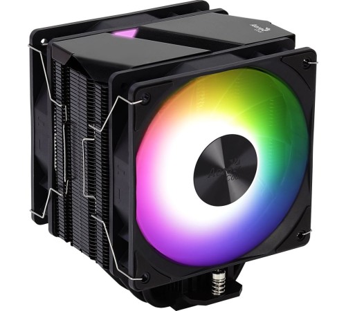 Устройство охлаждения(кулер) Aerocool Rime 4 Dual Soc-AM5/AM4/1151/1200/2066/1700 4-pin Al 250W LED Ret Устройство охлаждения(кулер) Aerocool Rime 4 Dual Soc-AM5/AM4/1151/1200/2066/1700 4-pin Al 250W LED Ret