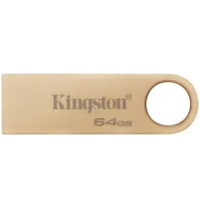 Флеш Диск Kingston 64GB DataTraveler SE9 DTSE9G3/64GB USB3.0 серебристый