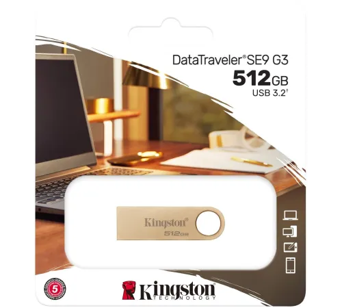 Флеш Диск Kingston 512GB DataTraveler SE9 DTSE9G3/512GB USB3.0