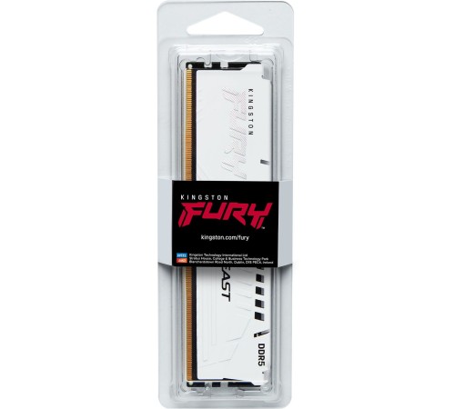 Память DDR5 16GB 5200MHz Kingston KF552C40BW-16 Fury Beast RTL PC5-41600 CL40 DIMM 288-pin 1.25В single rank Ret