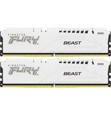 Память DDR5 2x16GB 5200MHz Kingston KF552C36BWEK2-32 Fury Beast Expo RGB RTL PC5-41600 CL36 DIMM 288-pin 1.25В kit single rank Ret