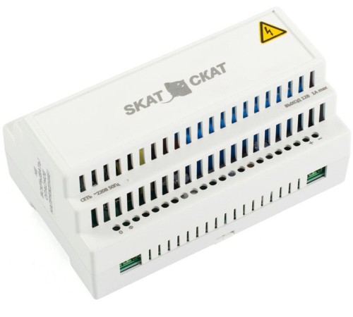 Источник бесперебойного питания Бастион Skat-12DC-1.0 10Вт 30ВА белый Источник бесперебойного питания Бастион Skat-12DC-1.0 10Вт 30ВА белый
