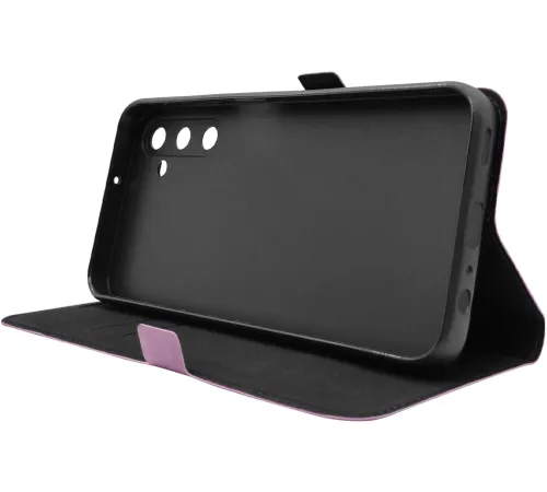 Чехол (флип-кейс) BoraSCO для Samsung Galaxy A15 Book Case фиолетовый (72864) Чехол (флип-кейс) BoraSCO для Samsung Galaxy A15 Book Case фиолетовый (72864)