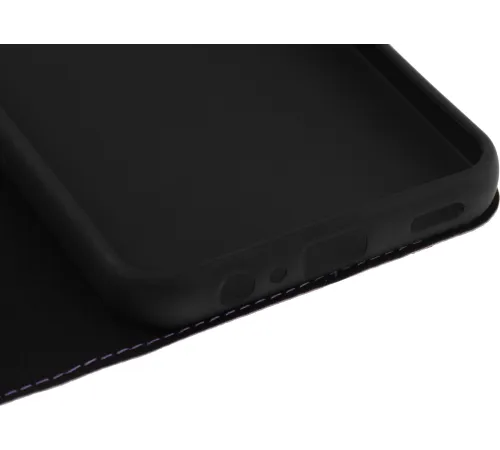 Чехол (флип-кейс) BoraSCO для Samsung Galaxy A15 Book Case фиолетовый (72864) Чехол (флип-кейс) BoraSCO для Samsung Galaxy A15 Book Case фиолетовый (72864)