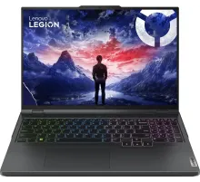 Ноутбук Lenovo Legion Pro 5 16IRX9 Core i5 14500HX 16Gb SSD1Tb NVIDIA GeForce RTX4050 6Gb 16" IPS WQXGA (2560x1600) noOS dk.grey WiFi BT Cam (83DF00E7RK)