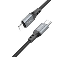 Кабель Hoco X86 iP Spear PD X86 IP USB-C-Lightning (m) 1м черный коробка