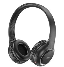 Гарнитура накладные Hoco Charm W41 1.2м черный беспроводные bluetooth оголовье