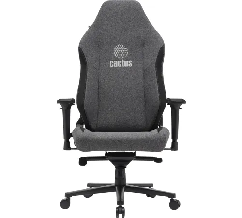 Кресло Cactus CS-CHR-MAG-GY серый/черный крестов. сталь