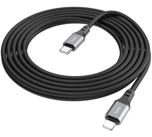 Кабель Hoco X92 Honest PD USB-C-Lightning (m) 3м черный коробка Кабель Hoco X92 Honest PD USB-C-Lightning (m) 3м черный коробка