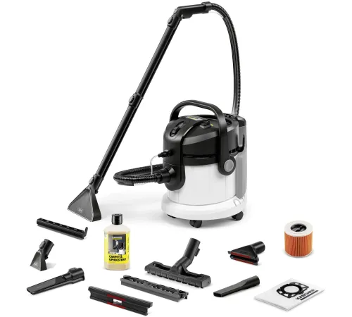 Пылесос моющий Karcher SE 4 Plus 1400Вт белый