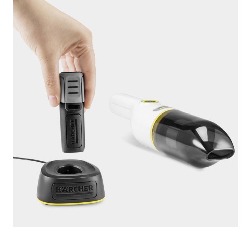 Пылесос ручной Karcher CVH 2-4 54Вт белый Пылесос ручной Karcher CVH 2-4 54Вт белый