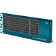 Клавиатура Оклик K767W черный/серебристый USB беспроводная BT/Radio slim Multimedia (2002135)