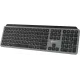 Клавиатура Оклик K859W черный/серый USB беспроводная slim Multimedia (2002136)