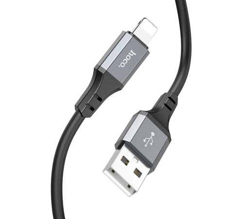 Кабель Hoco X92 Honest IP USB (m)-Lightning (m) 3м черный коробка Кабель Hoco X92 Honest IP USB (m)-Lightning (m) 3м черный коробка