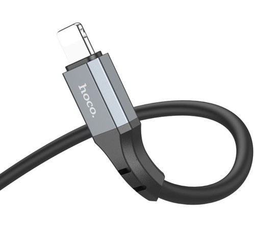 Кабель Hoco X92 Honest IP USB (m)-Lightning (m) 3м черный коробка Кабель Hoco X92 Honest IP USB (m)-Lightning (m) 3м черный коробка