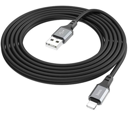 Кабель Hoco X92 Honest IP USB (m)-Lightning (m) 3м черный коробка Кабель Hoco X92 Honest IP USB (m)-Lightning (m) 3м черный коробка
