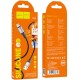 Кабель Hoco X92 Honest IP USB (m)-Lightning (m) 3м черный коробка