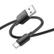 Кабель Hoco X96 Hyper X96 HYPER 27W TYPE-C USB (m)-USB Type-C (m) 1м черный коробка