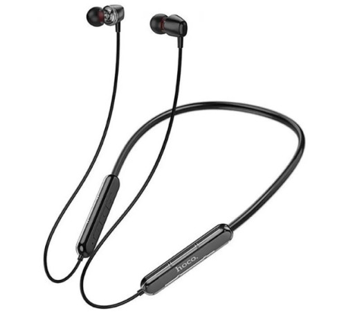 Гарнитура вкладыши Hoco ES65 черный беспроводные bluetooth шейный обод Гарнитура вкладыши Hoco ES65 черный беспроводные bluetooth шейный обод