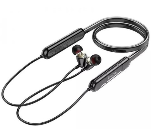 Гарнитура вкладыши Hoco ES65 черный беспроводные bluetooth шейный обод Гарнитура вкладыши Hoco ES65 черный беспроводные bluetooth шейный обод