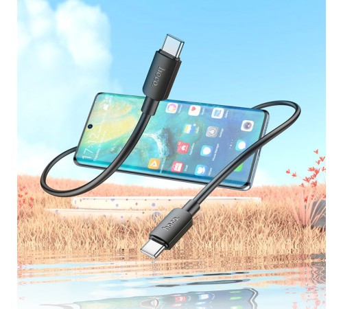 Кабель Hoco X96 Hyper X96 HYPER TYPE-C TO TYPE-C USB Type-C-USB Type-C 1м черный коробка Кабель Hoco X96 Hyper X96 HYPER TYPE-C TO TYPE-C USB Type-C-USB Type-C 1м черный коробка