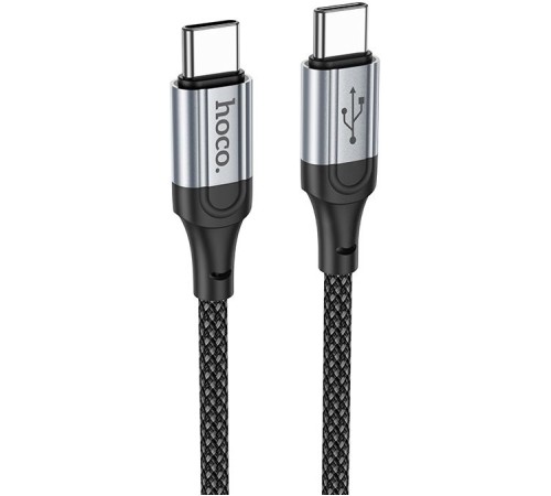 Кабель Hoco X102 Fresh Type-C to Type-C USB Type-C-USB Type-C 1м черный коробка