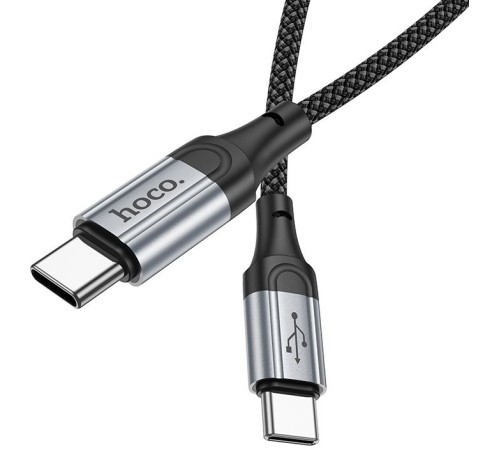 Кабель Hoco X102 Fresh Type-C to Type-C USB Type-C-USB Type-C 1м черный коробка