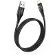 Кабель Hoco U93 Shadow iP U93 SHADOW IP USB (m)-Lightning (m) 1.2м черный коробка
