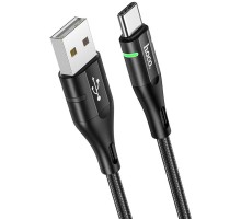 Кабель Hoco U93 Shadow Type-C USB (m)-USB Type-C 1.2м черный коробка