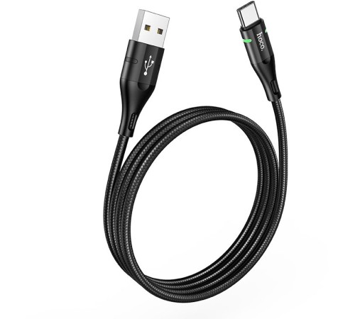 Кабель Hoco U93 Shadow Type-C USB (m)-USB Type-C 1.2м черный коробка
