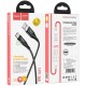 Кабель Hoco U93 Shadow Type-C USB (m)-USB Type-C 1.2м черный коробка